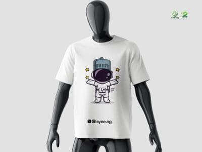 SYNE.ng Native Astroman Premium T-Shirts