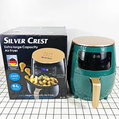 Silver Crest S-18 2400W 6 Litres -LCD Touch Control Air Fryer