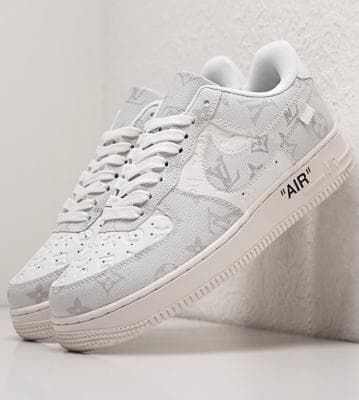 Nike Air Force 1 x Louis Vuitton Mesh Sneakers
