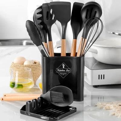 12 in 1 Silicon Kitchen Utensil Set